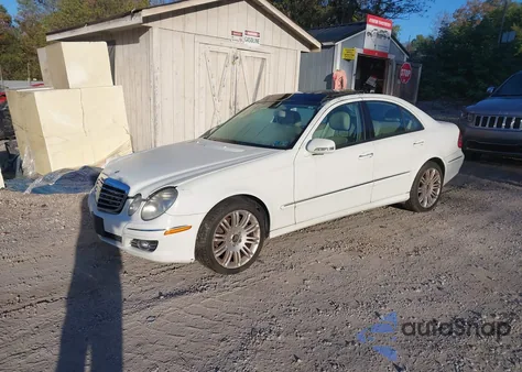 2008 Mercedes-Benz E 350 4Matic из США, поврежденный, VIN WDBUF87X78B330458